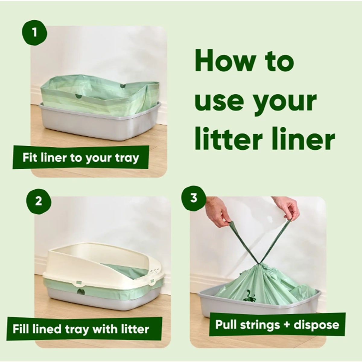 Beco Cat Litter Liners Unscented