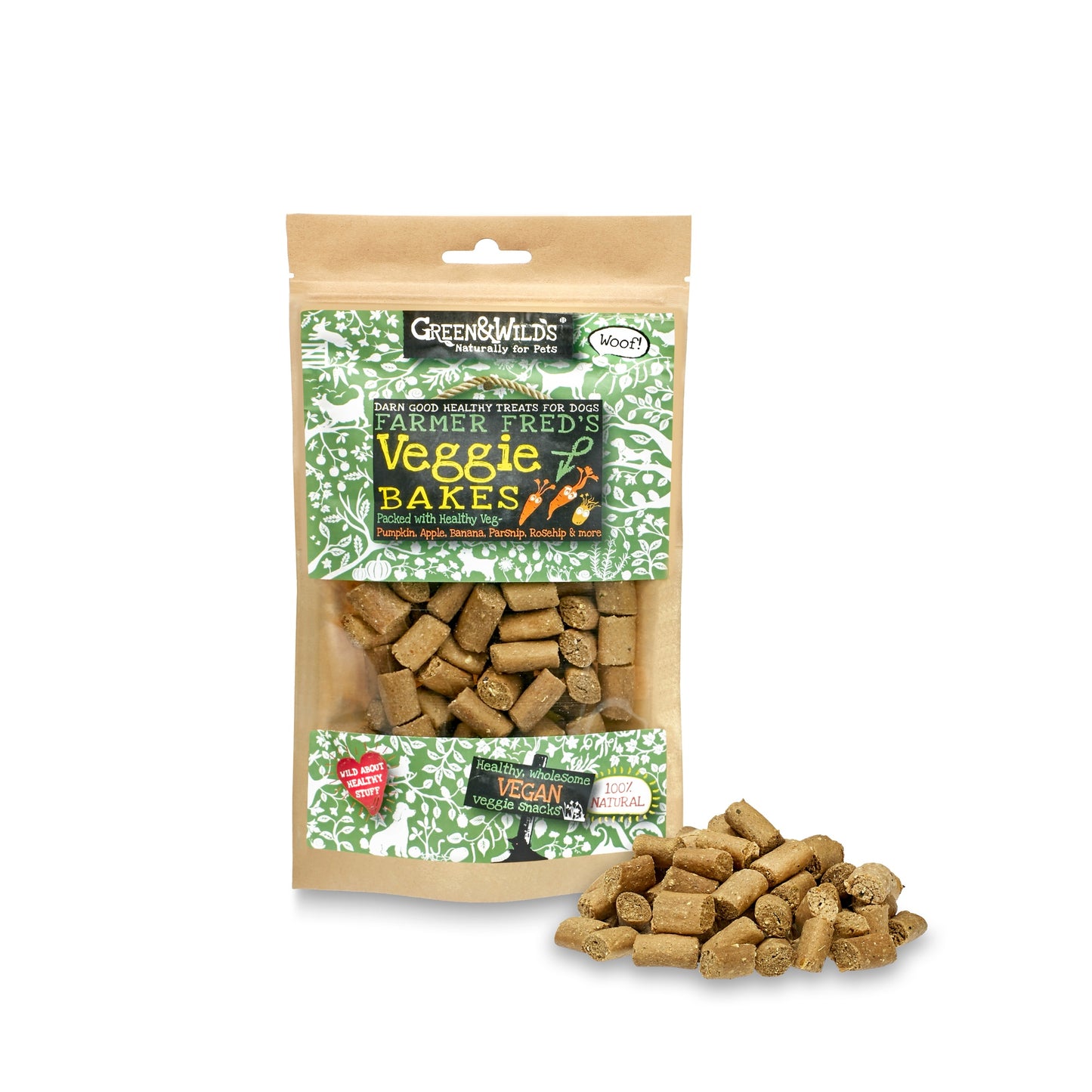 Green & Wild's Farmer Fred's Veggie Bakes Dog Treats