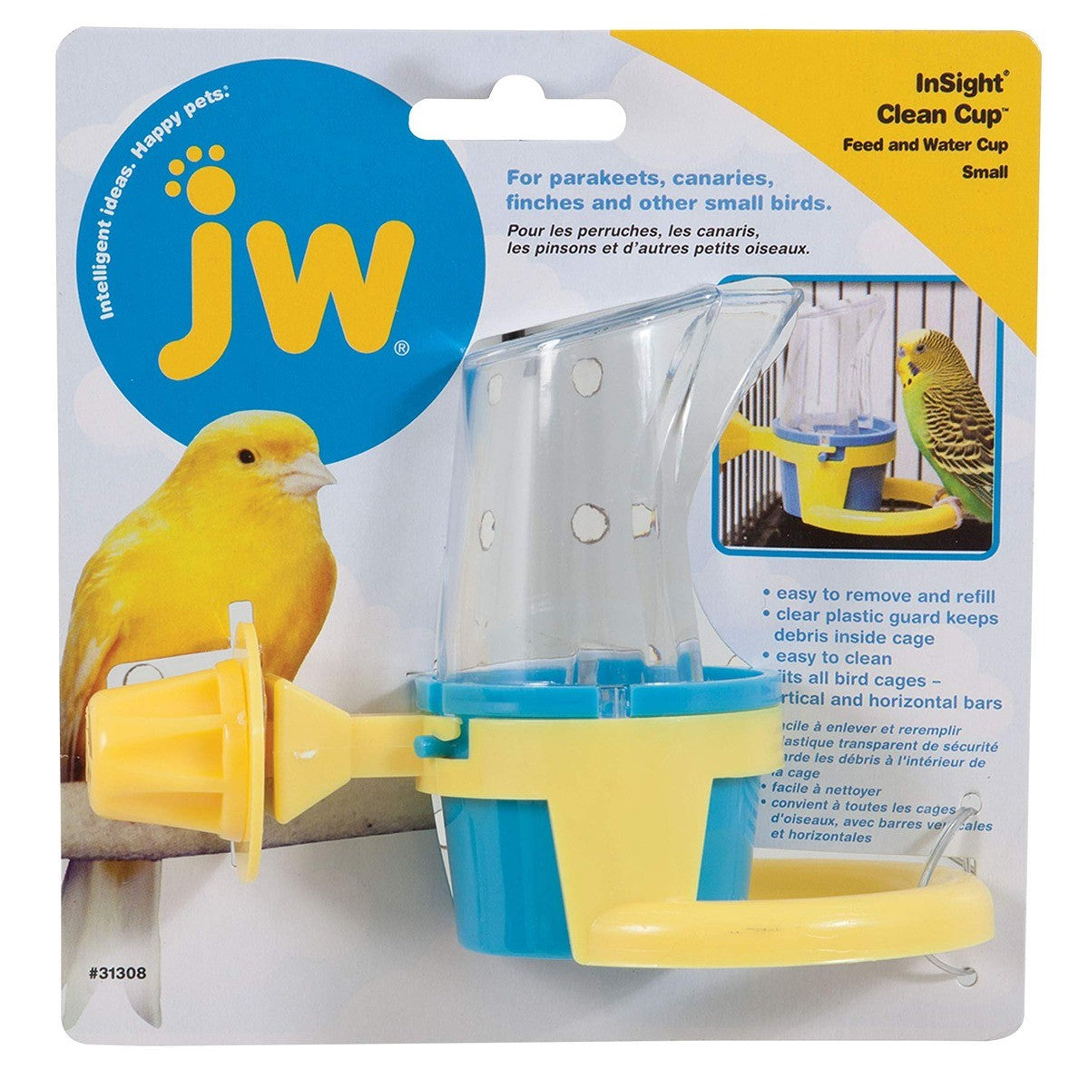JW Clean Bird Feed & Water Cup