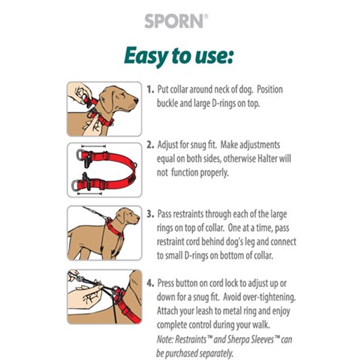 Sporn Training Halter Harness