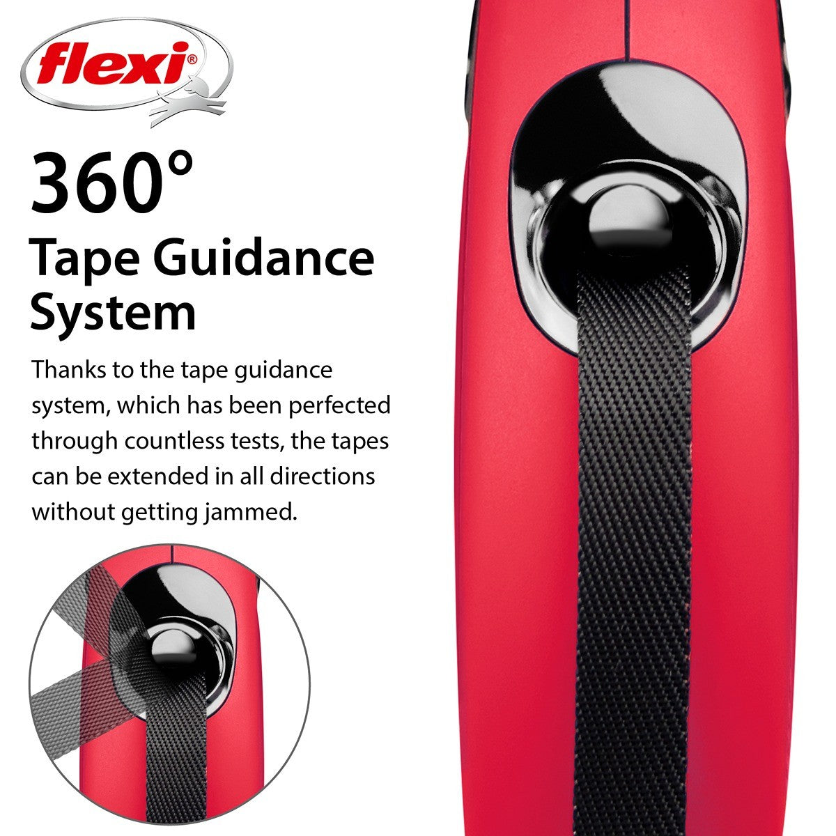 Flexi Classic Tape Retractable Leash 5m