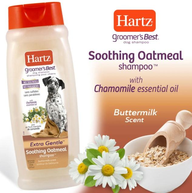 Hartz Soothing Oatmeal Dog Shampoo