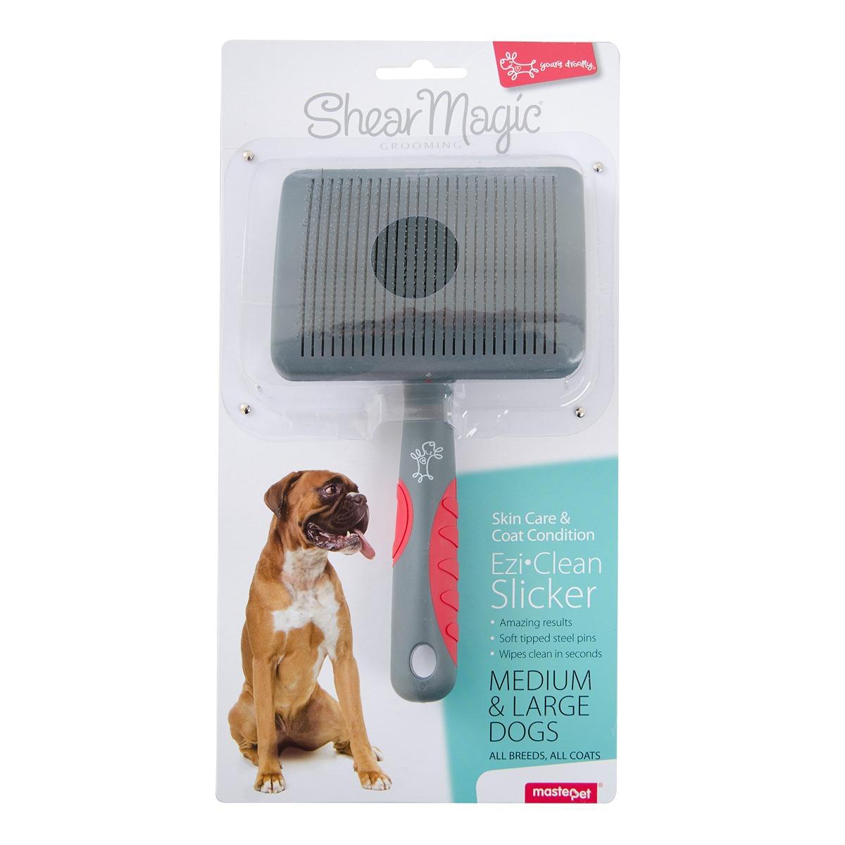 Yours Droolly Shear Magic Ezi-Clean Slicker Brush