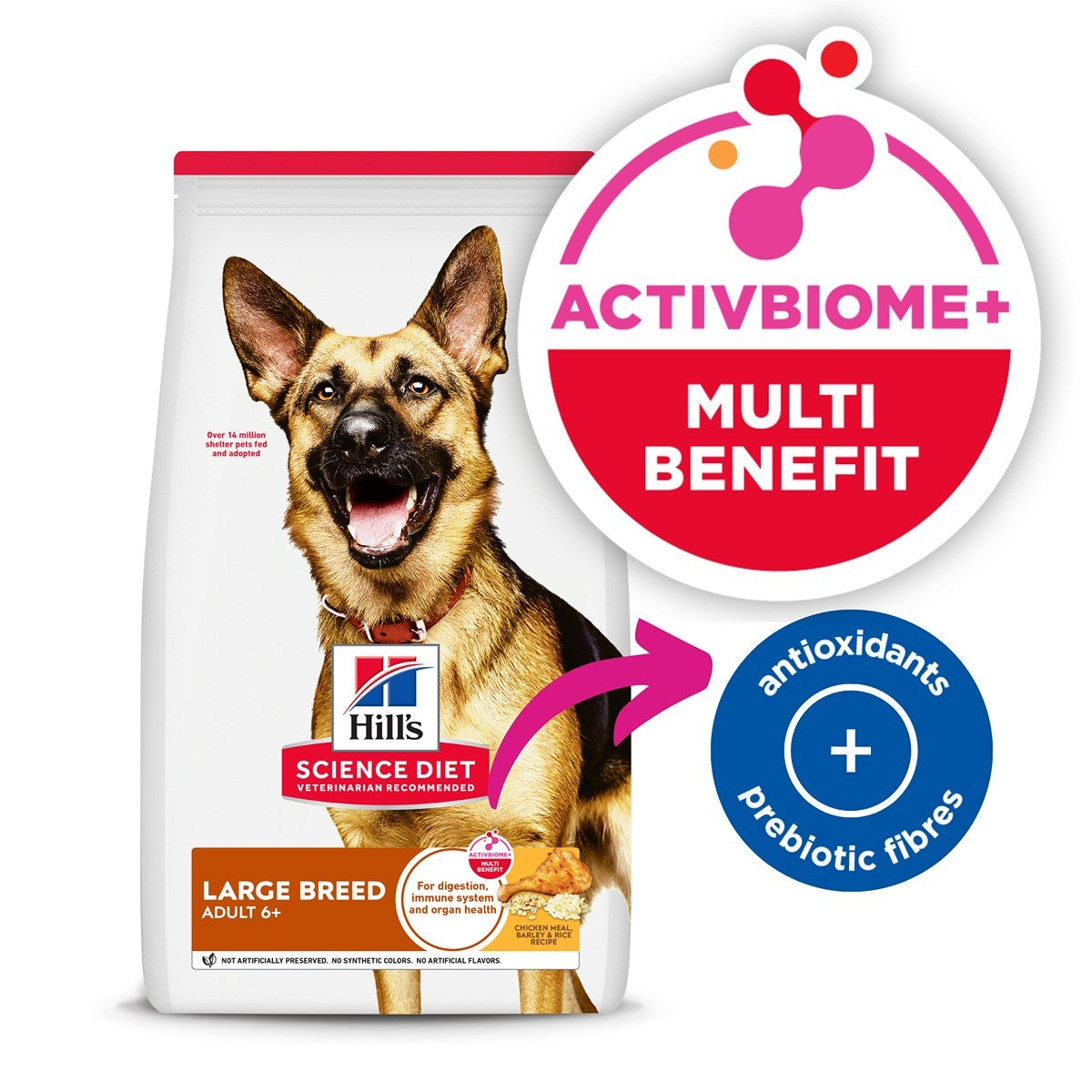 Hill's Science Diet 6+ Large Breed Dry Dog Food