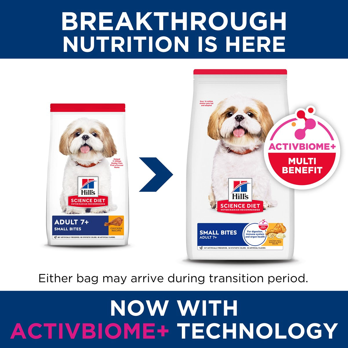 Hill's Science Diet 7+ Small Bites Dry Dog Food