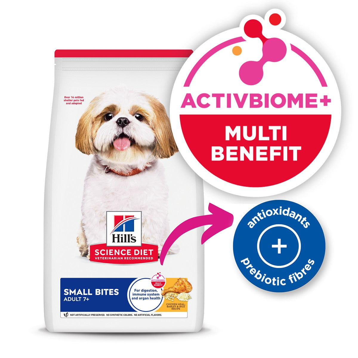 Hill's Science Diet 7+ Small Bites Dry Dog Food