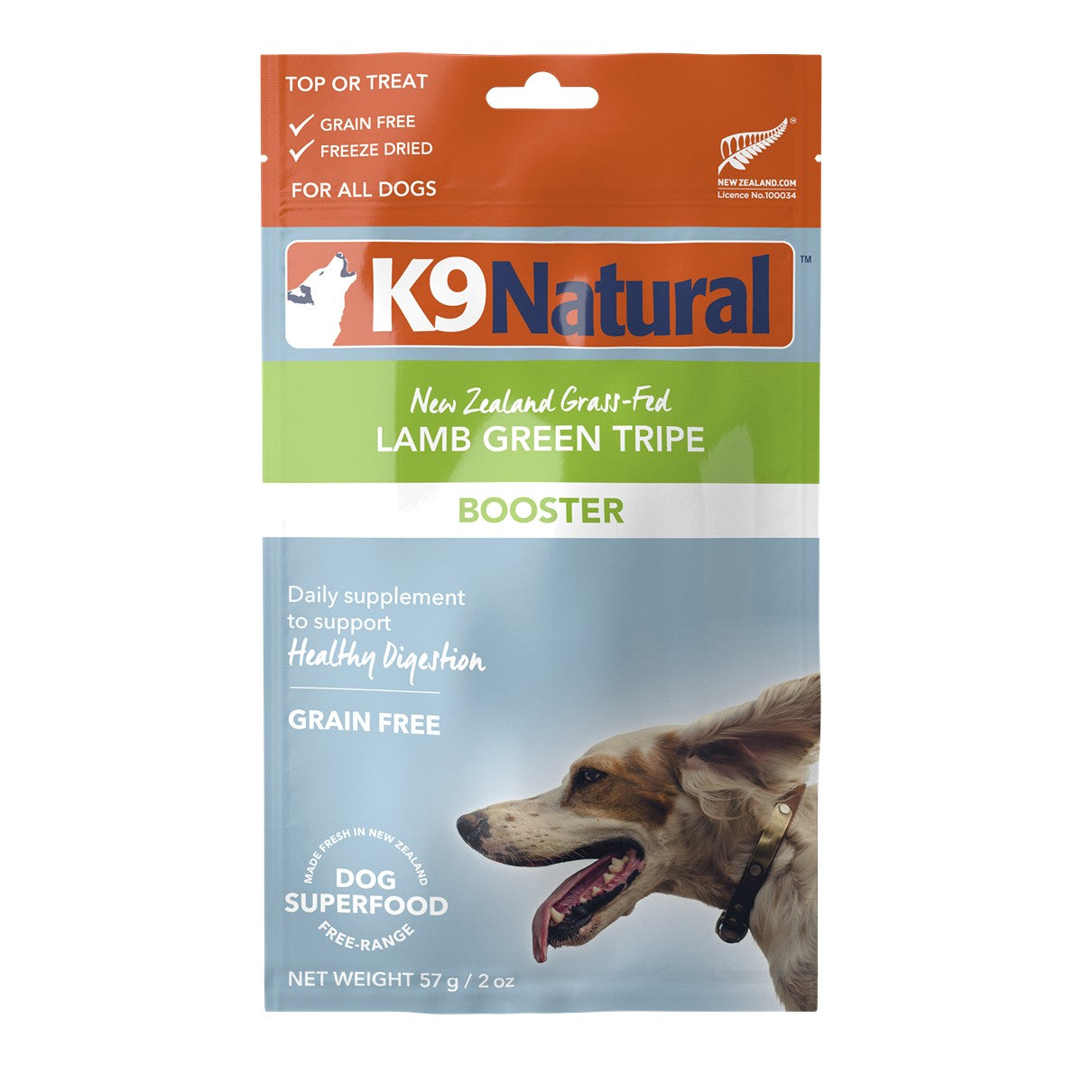 K9 Natural Lamb Green Tripe Booster