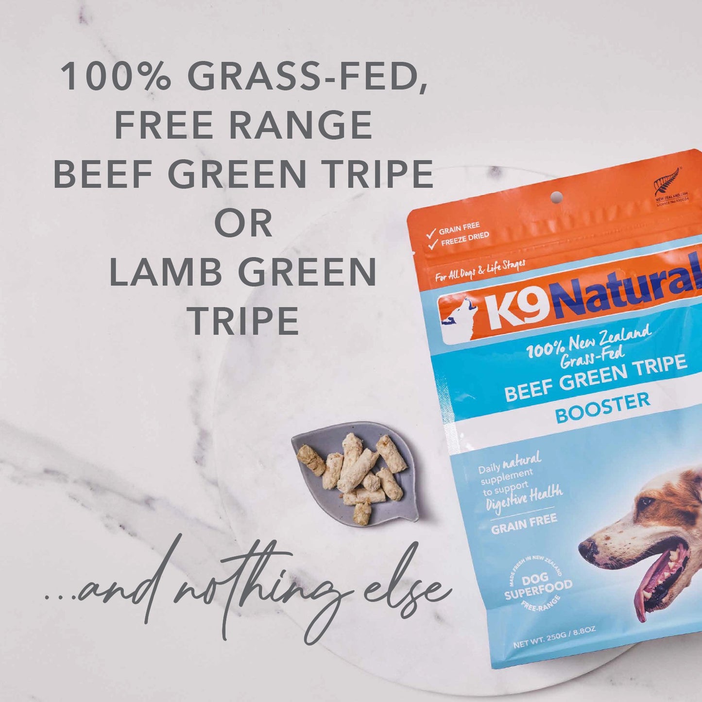 K9 Natural Lamb Green Tripe Booster