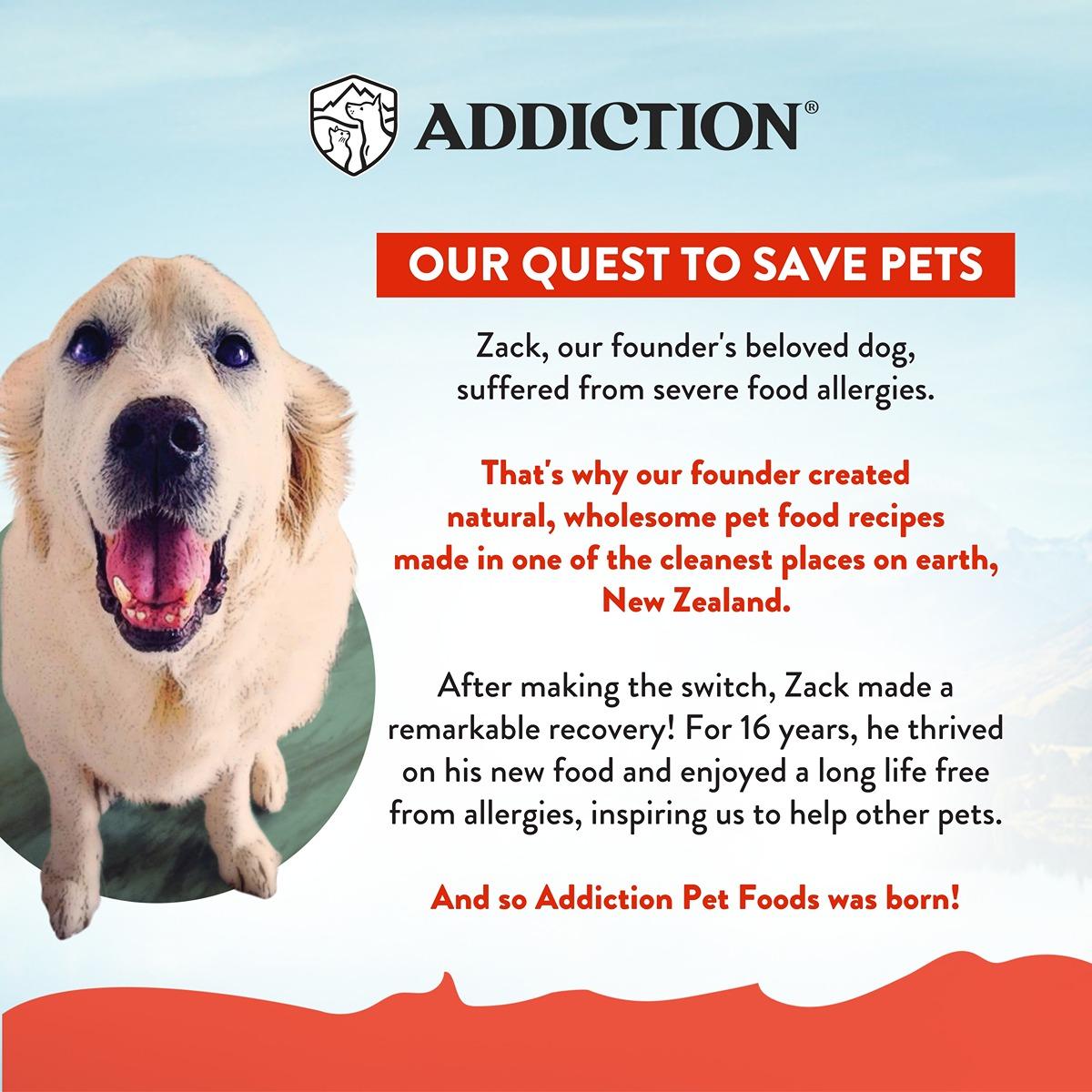 Addiction MEGA Complete & Balanced Lamb & Beef Dry Dog Food