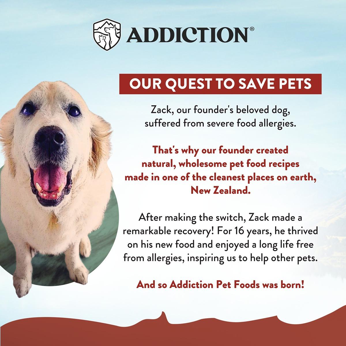 Addiction Viva La Venison Sensitive Care Dry Dog Food