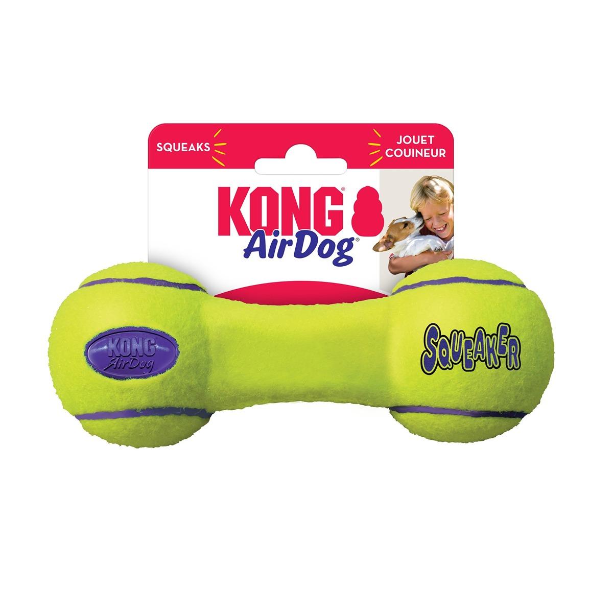 Kong AirDog Squeaker Dumb Bell