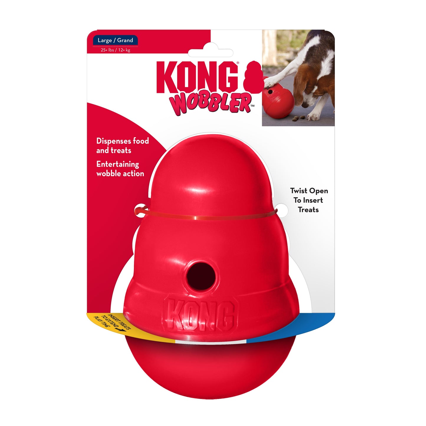 KONG Wobbler Dog Toy & Feeder