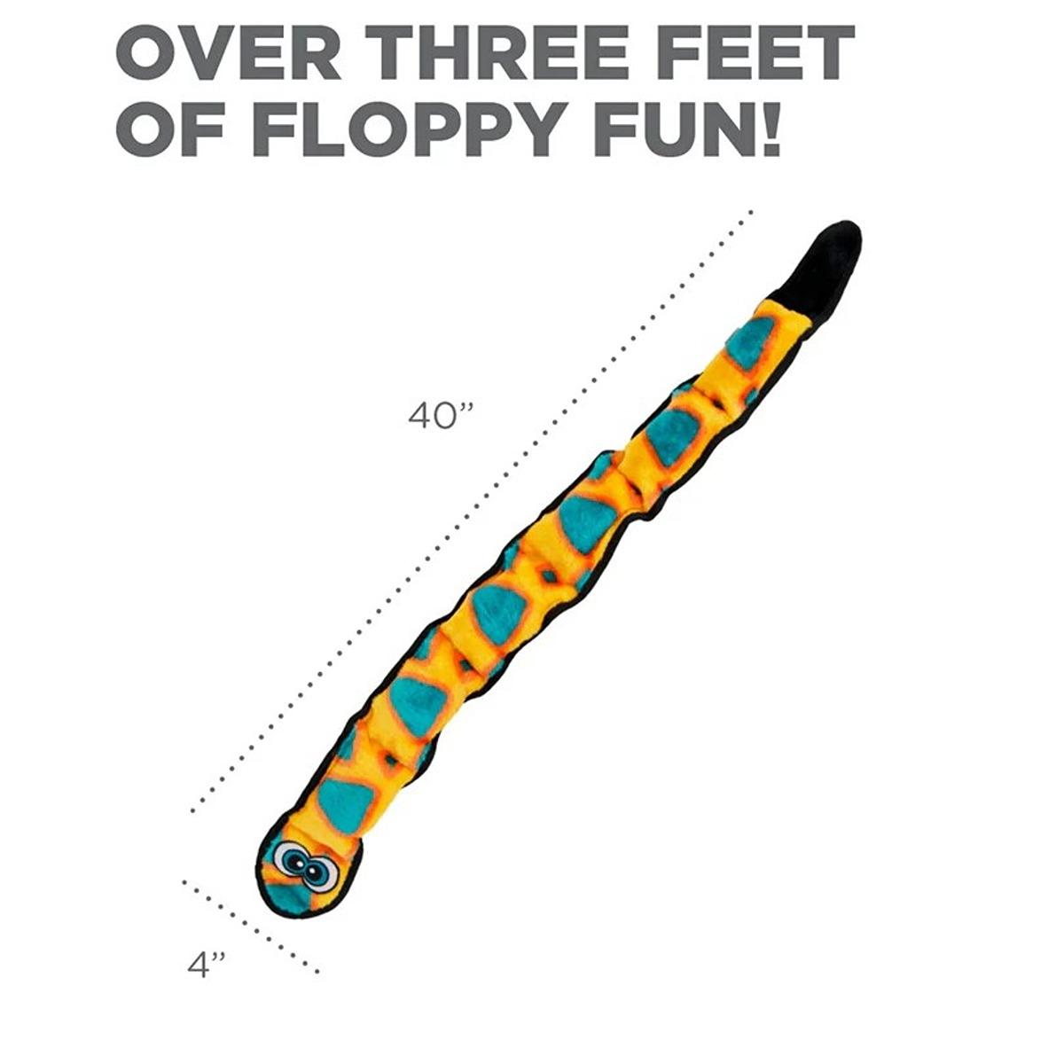 Outward Hound Invincible Snake Dog Toy