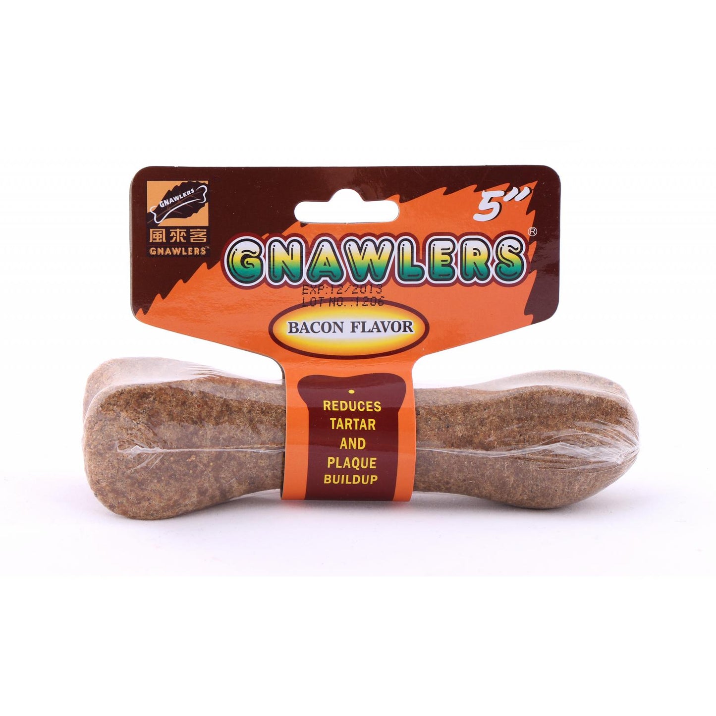 Gnawlers Bacon Bone Dog Treat