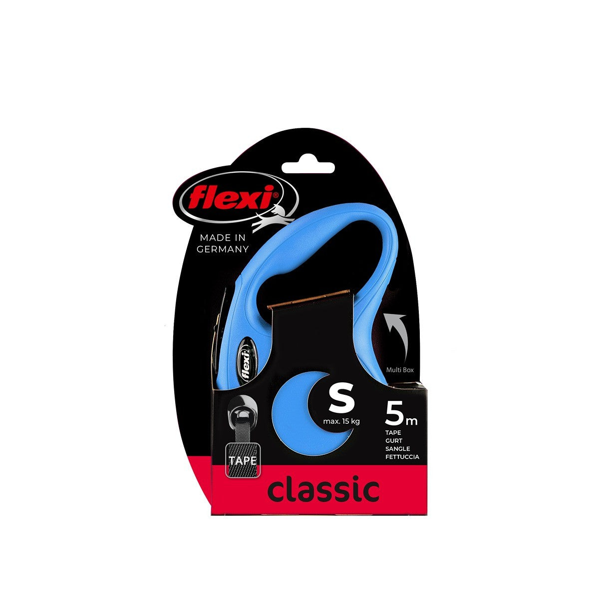 Flexi Classic Tape Retractable Leash 5m