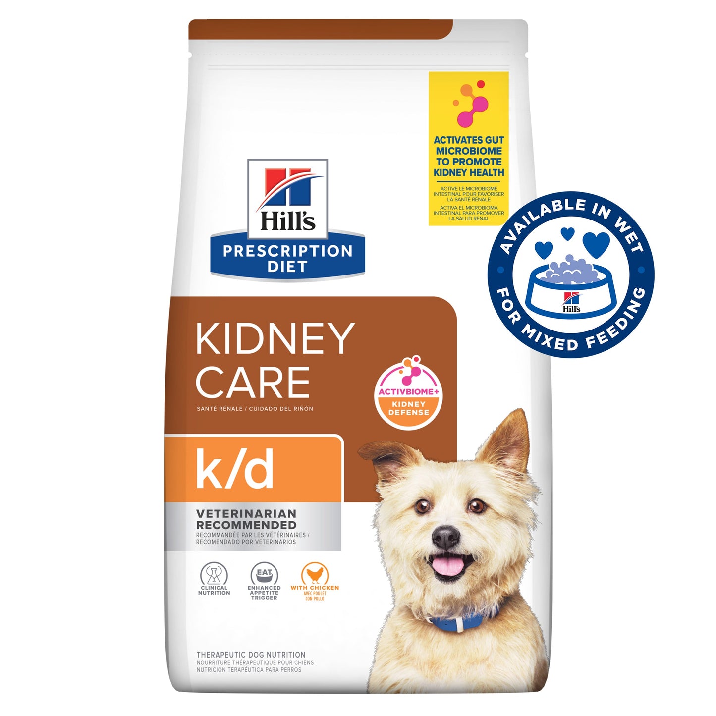 Hill's Prescription Diet k/d Kidney Care Chicken Dry Dog Food