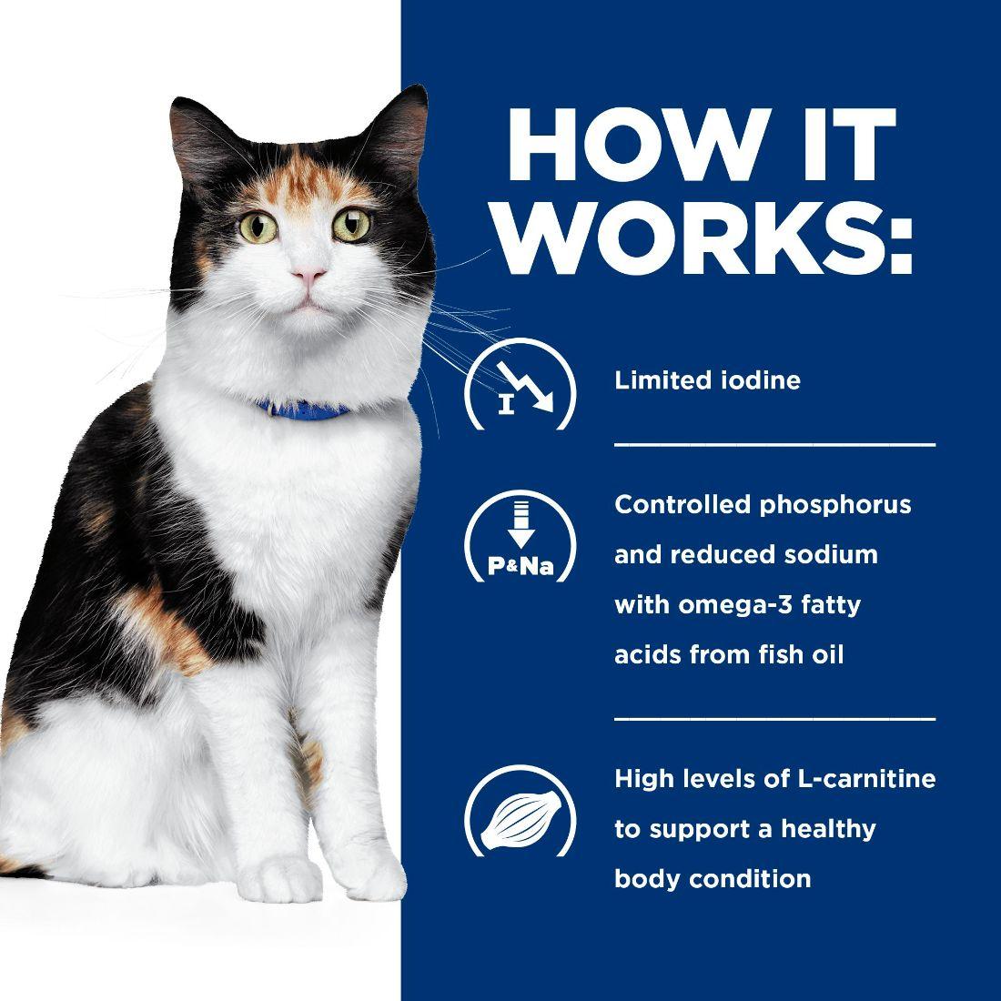 Hill's Prescription Diet y/d Thyroid Care Original Dry Cat Food