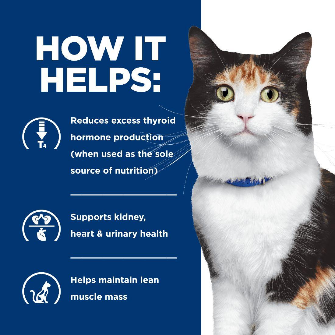 Hill's Prescription Diet y/d Thyroid Care Original Dry Cat Food