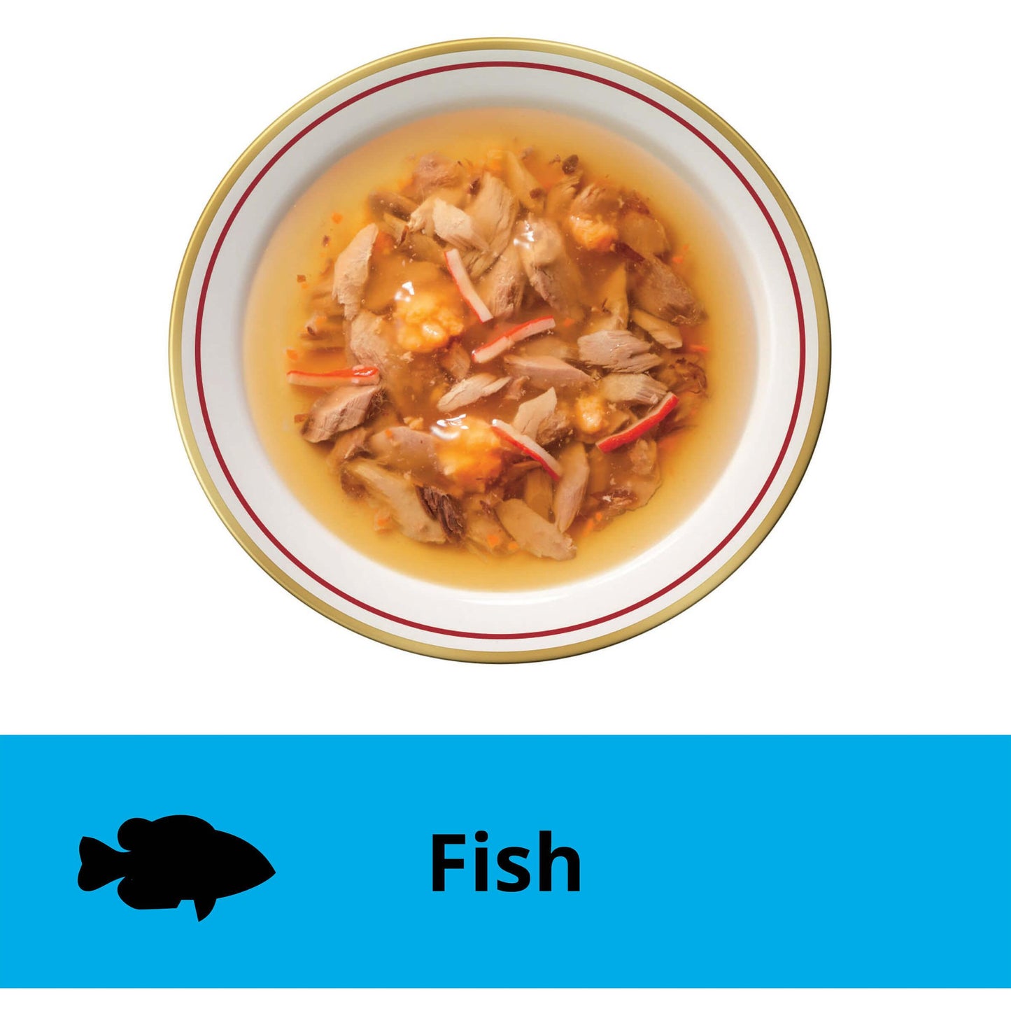 Dine Tuna & Salmon Melting Soup Wet Cat Food