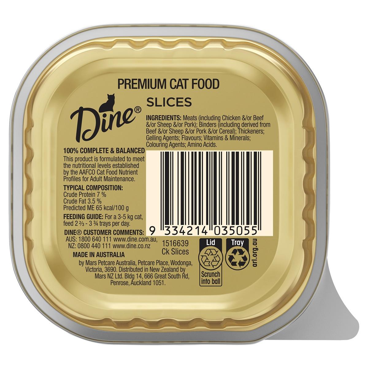 Dine Slices with Succulent Chicken Wet Cat Food