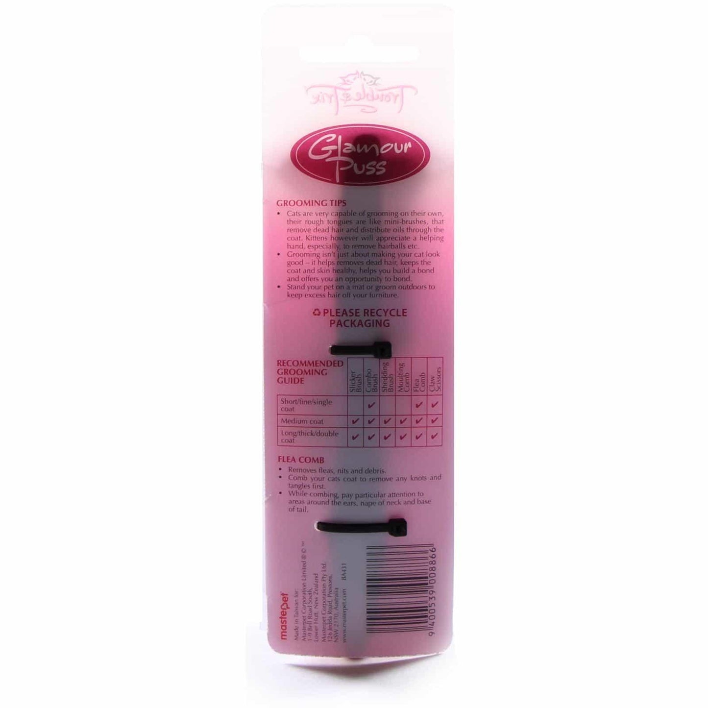 Glamour Puss Flea Comb
