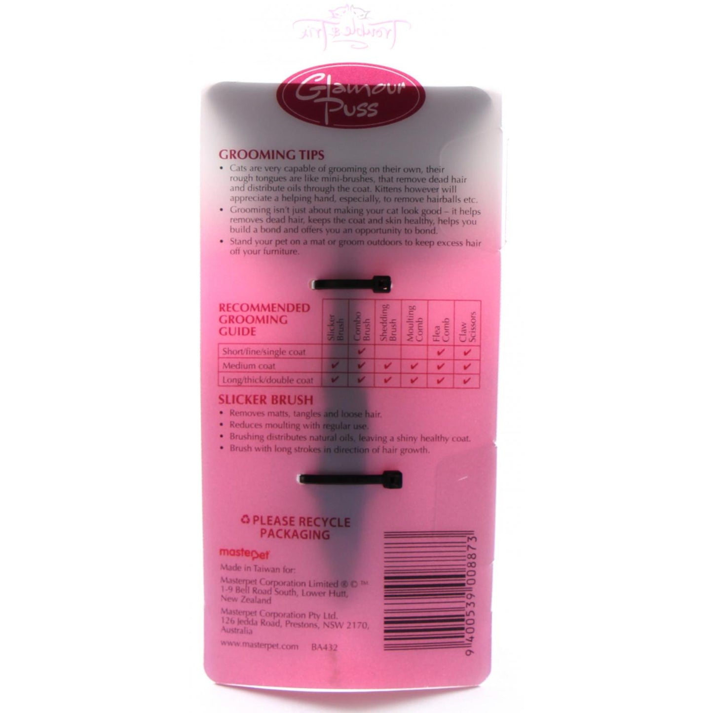 GlamourPuss Slicker Brush