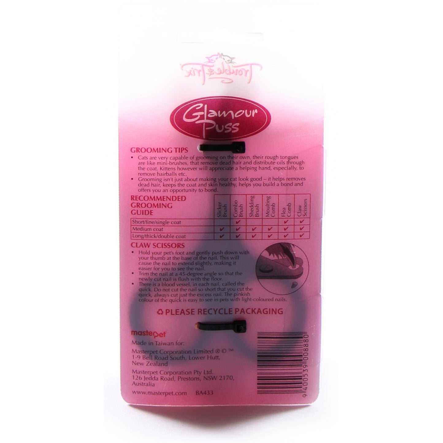 GlamourPuss Claw Scissors