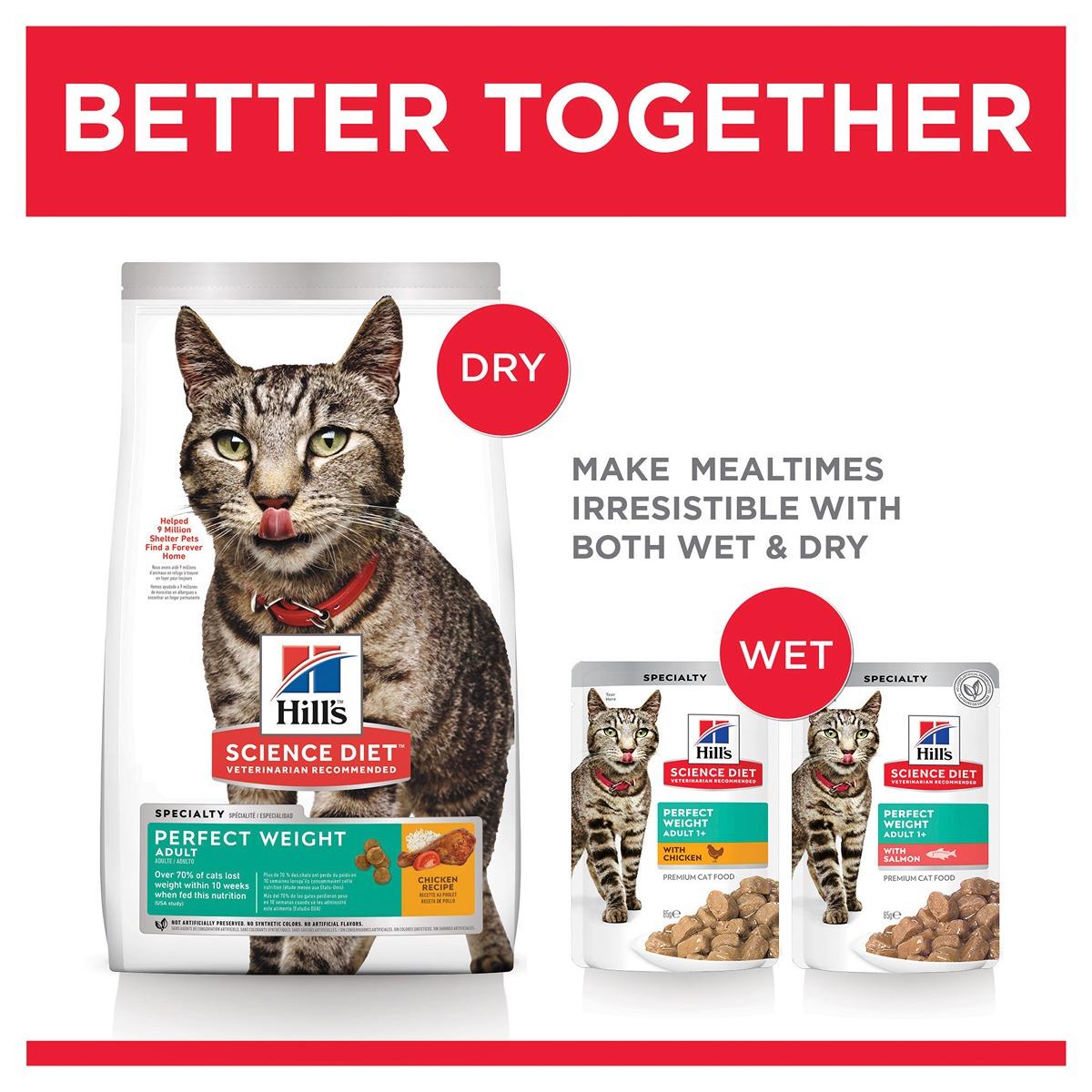 Hill's Science Diet Perfect Weight Adult Dry Cat Food