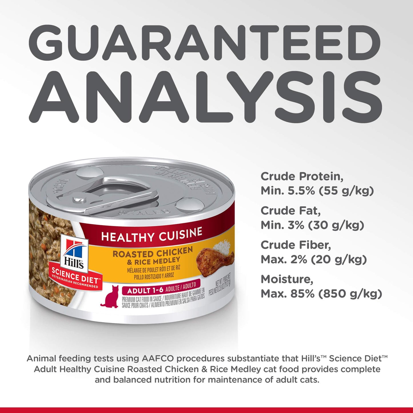Hill's Science Diet Roasted Chicken & Rice Medley Wet Cat Food