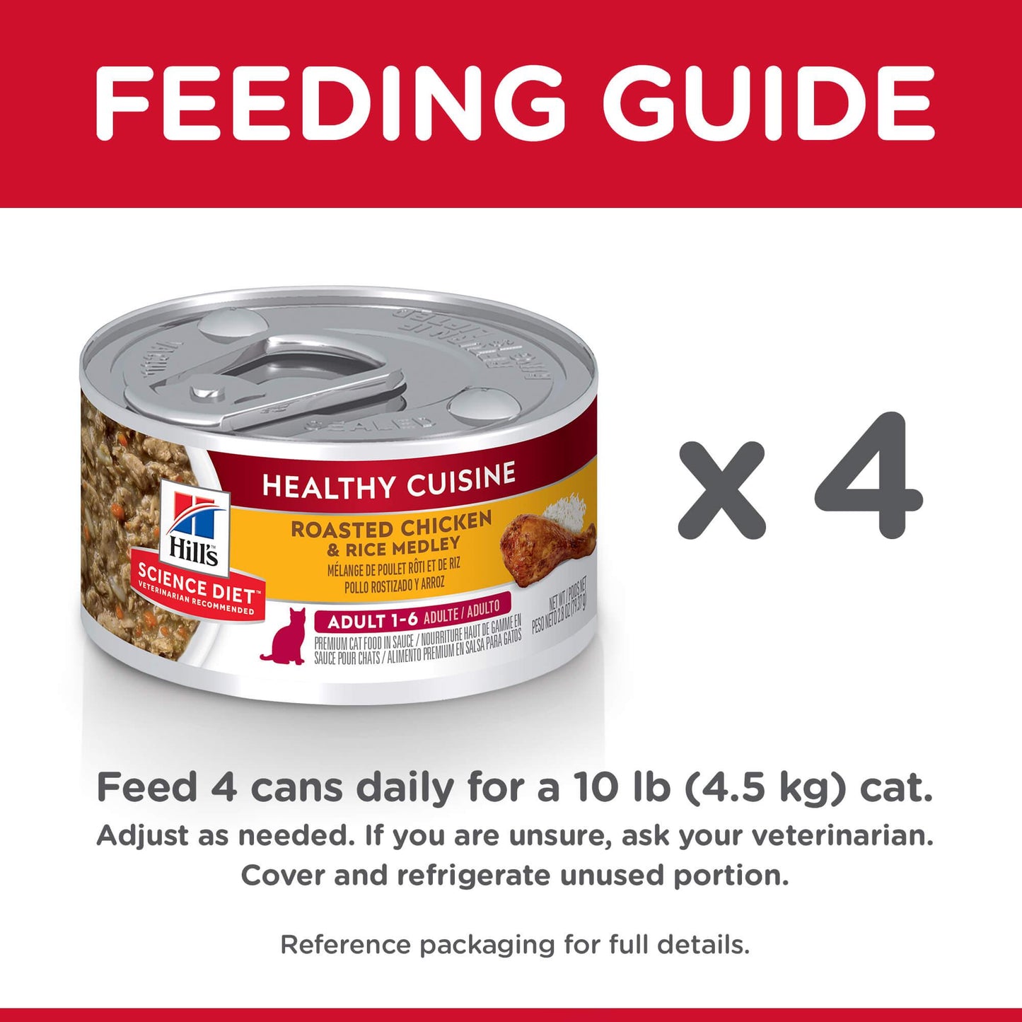 Hill's Science Diet Roasted Chicken & Rice Medley Wet Cat Food