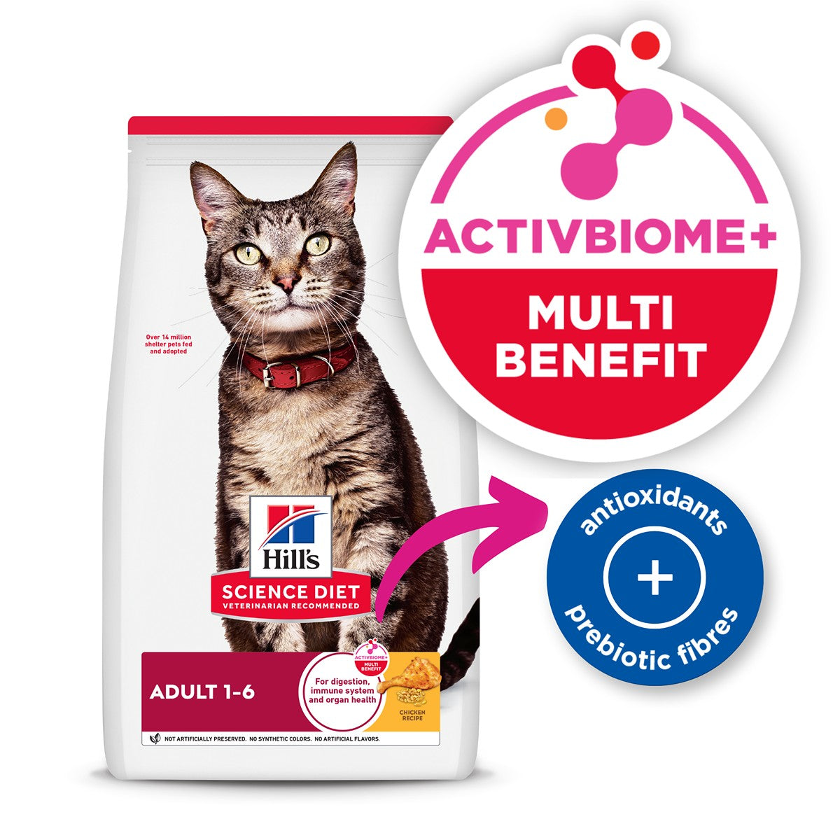Hill's Science Diet Adult Optimal Care Dry Cat Food