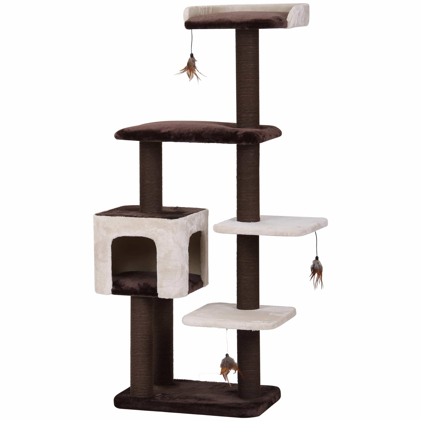 PetPals Midnight Molly 5 Level Cat Tower