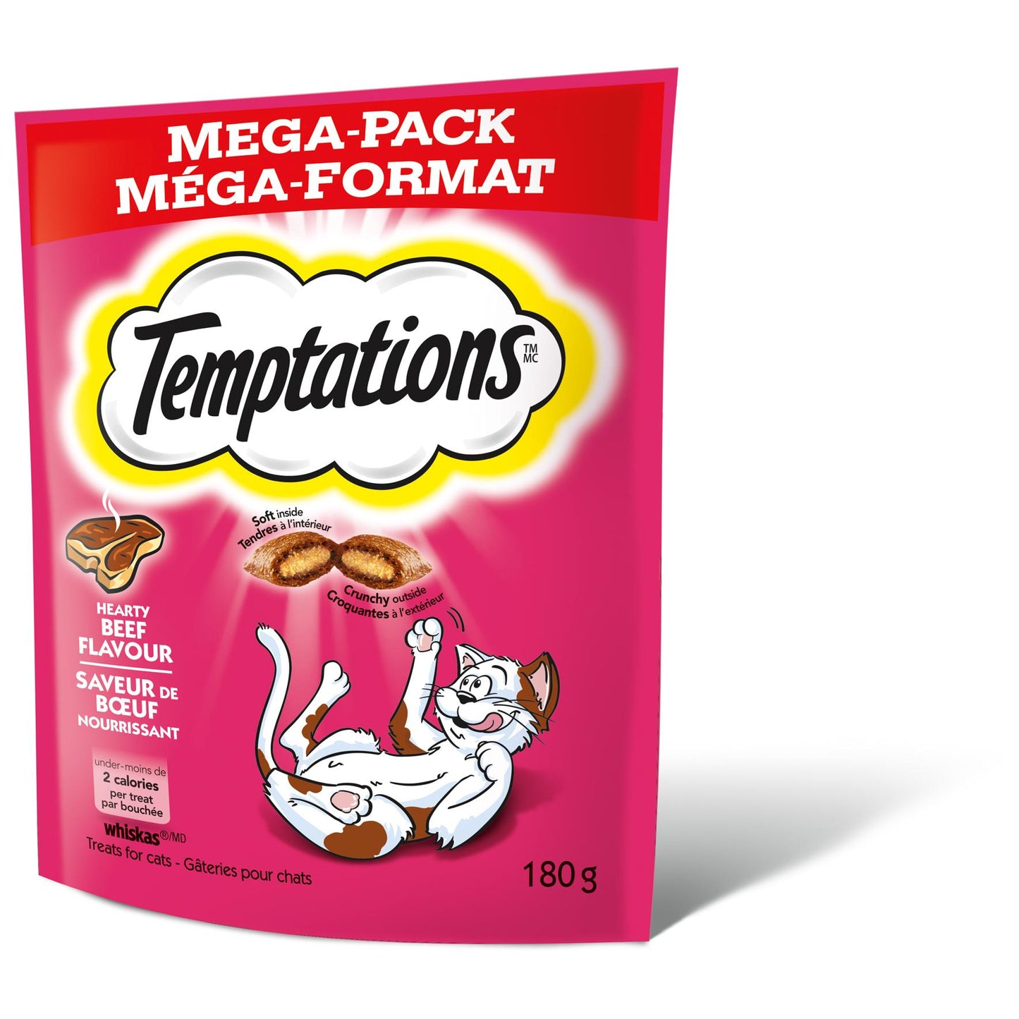 Temptations Hearty Beef Cat Treats