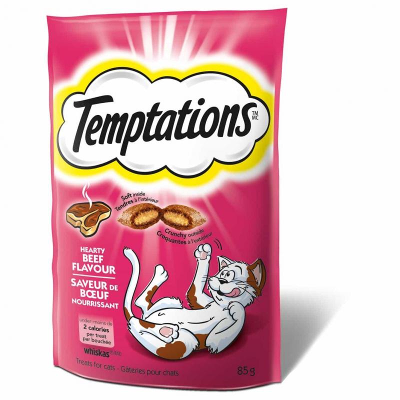 Temptations Hearty Beef Cat Treats