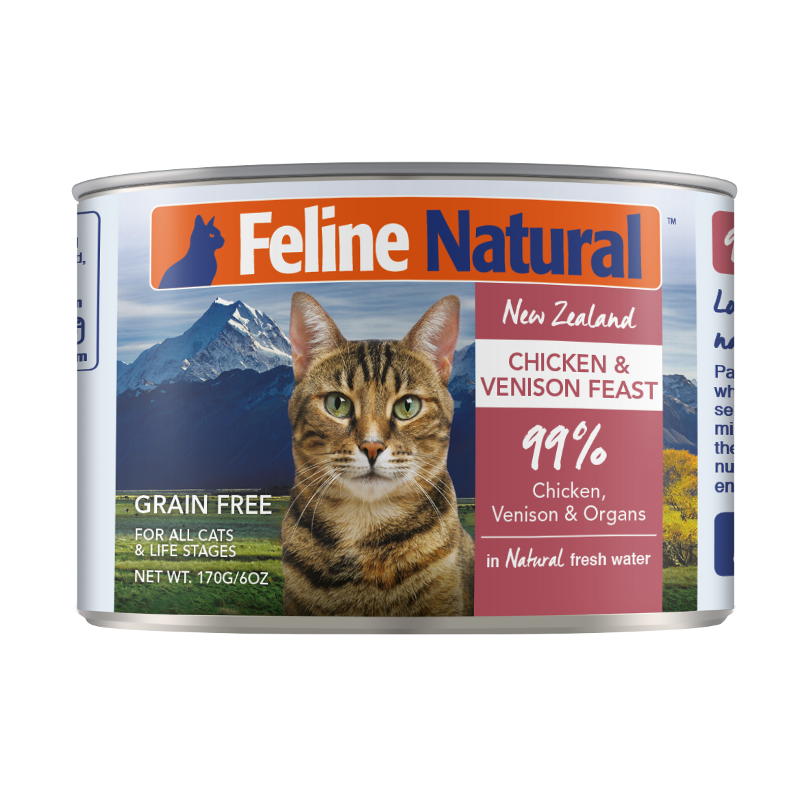 Feline Natural Chicken & Venison Wet Cat Food