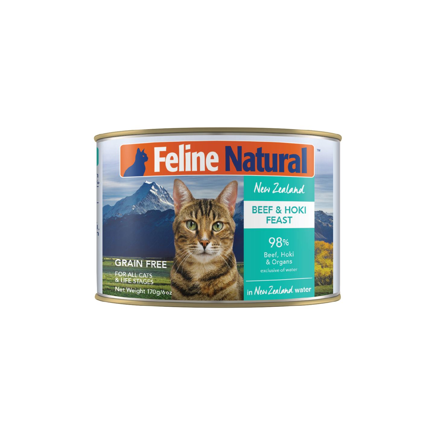 Feline Natural Beef & Hoki Feast Wet Cat Food