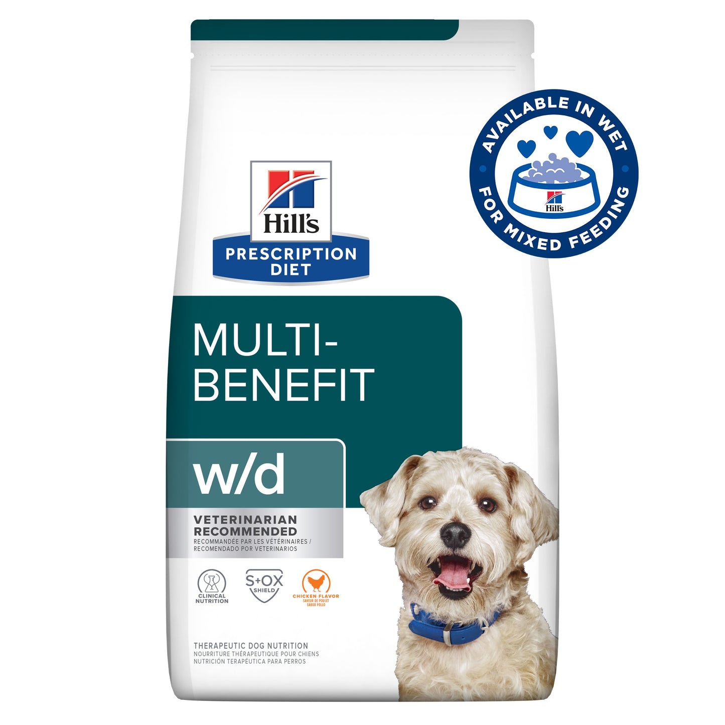 Hill's Prescription Diet w/d Multi-Benefit Dry Dog Food