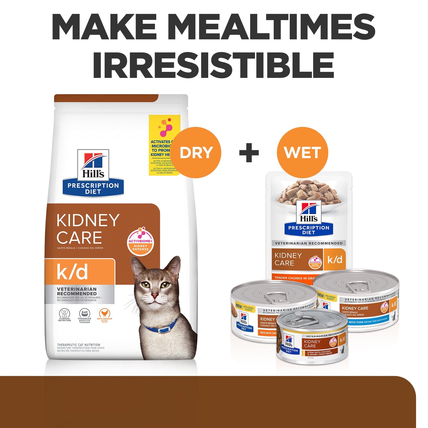 Hill's Prescription Diet k/d Kidney Care Chicken Dry Cat Food