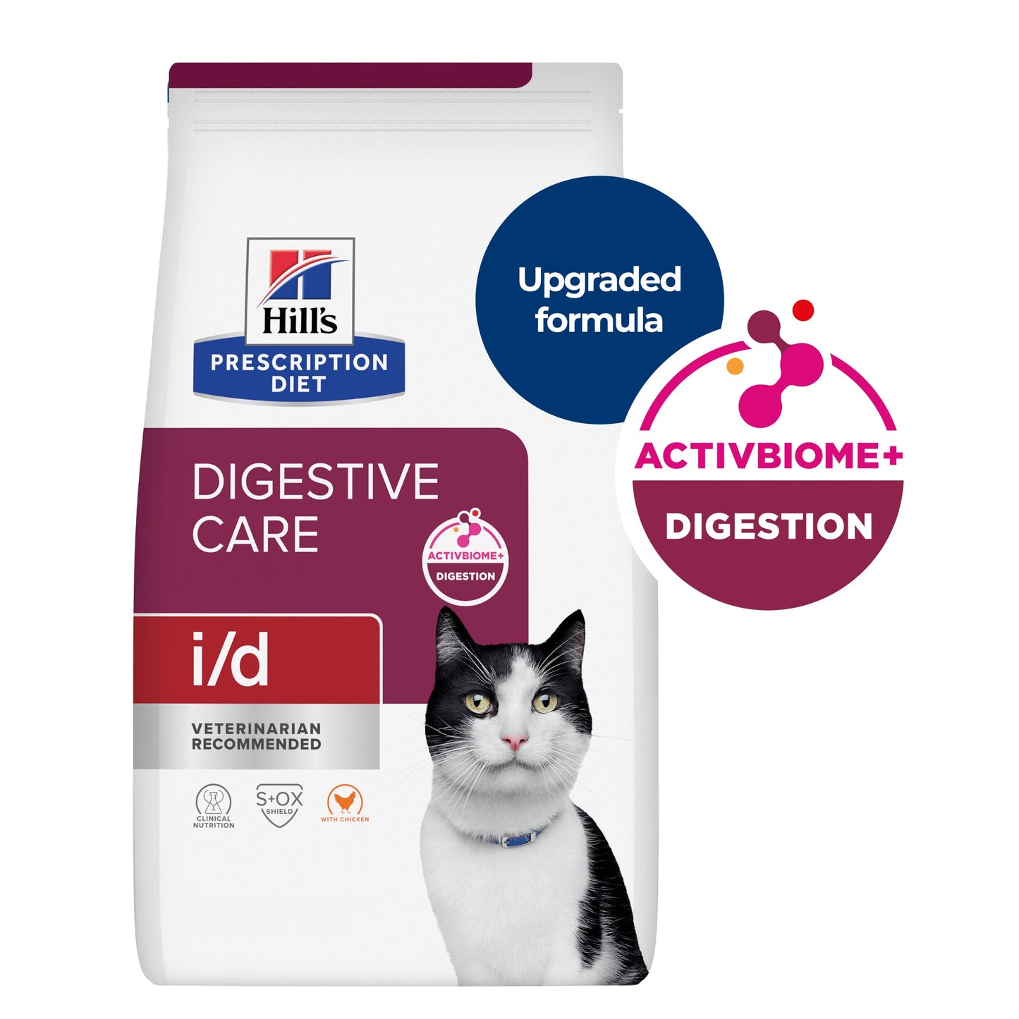 Hill's Prescription Diet i/d Digestive Care Chicken Dry Cat Food