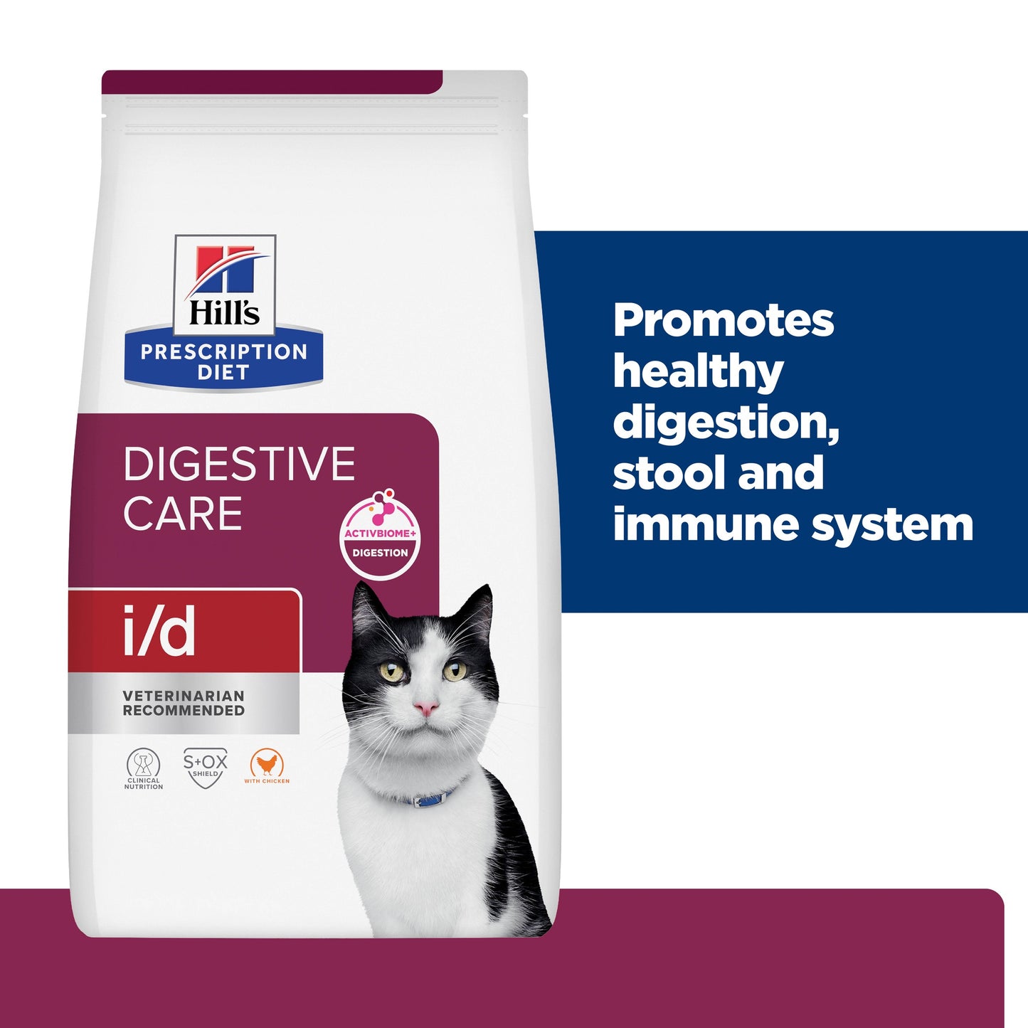 Hill's Prescription Diet i/d Digestive Care Chicken Dry Cat Food