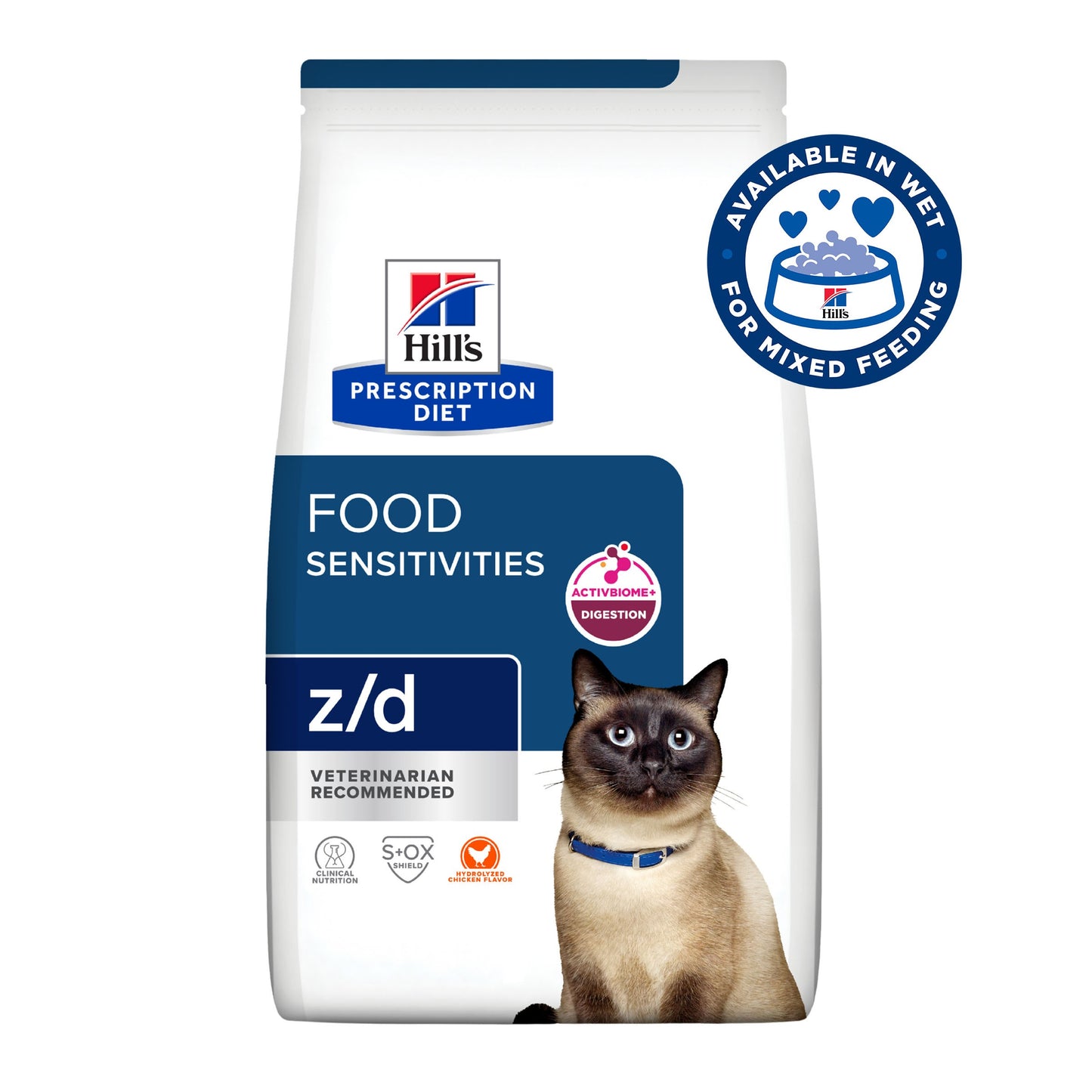 Hill's Prescription Diet z/d Skin/Food Sensitivities Original Dry Cat Food