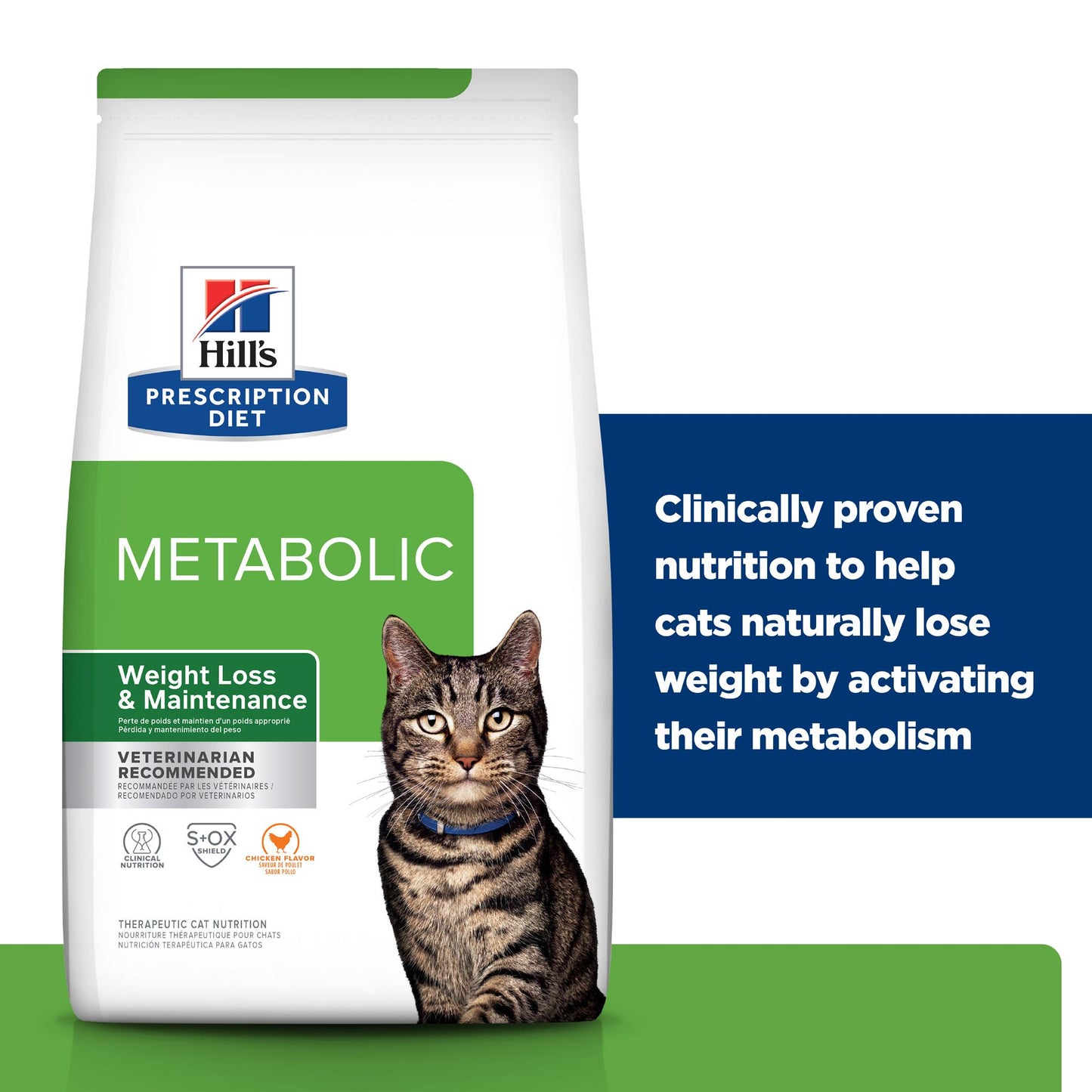 Hill's Prescription Diet Metabolic Weight Management Chicken Dry Cat Food