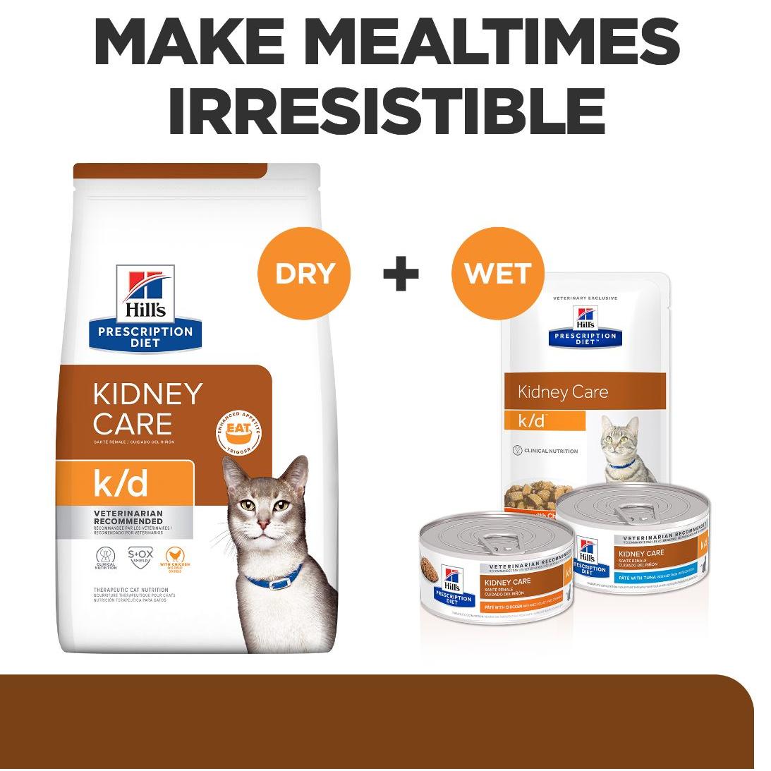 Hill's Prescription Diet k/d Kidney Care Chicken & Vegetable Stew Wet Cat Food
