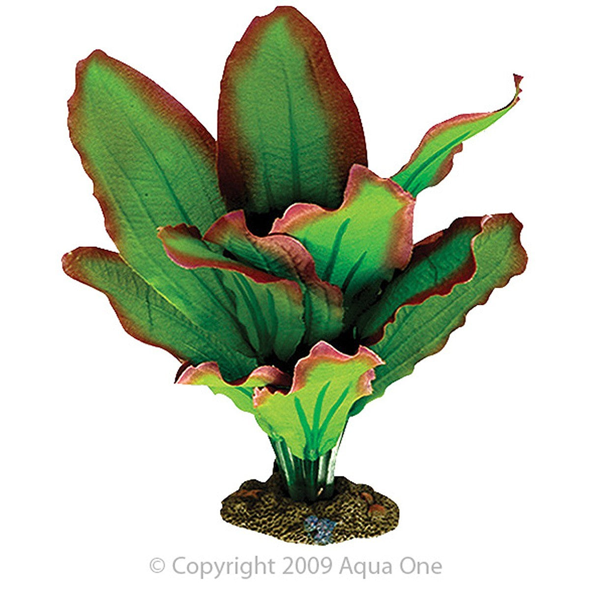 Aqua One Silk Plant Amazon Red/Green