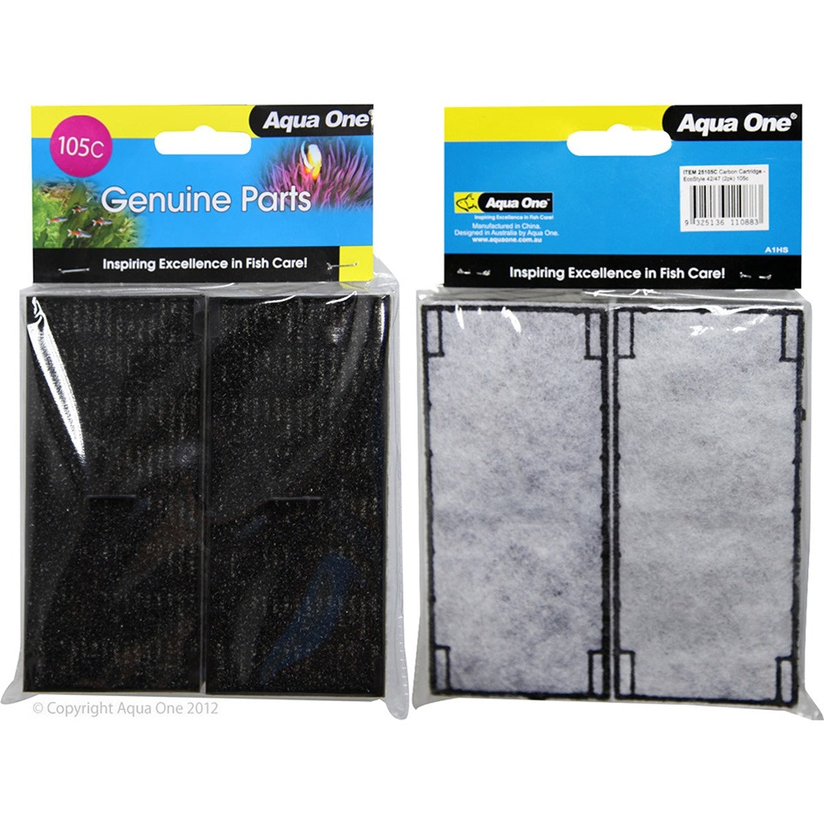 Aqua One Ecostyle 42/47 Carbon Cartridge 105c