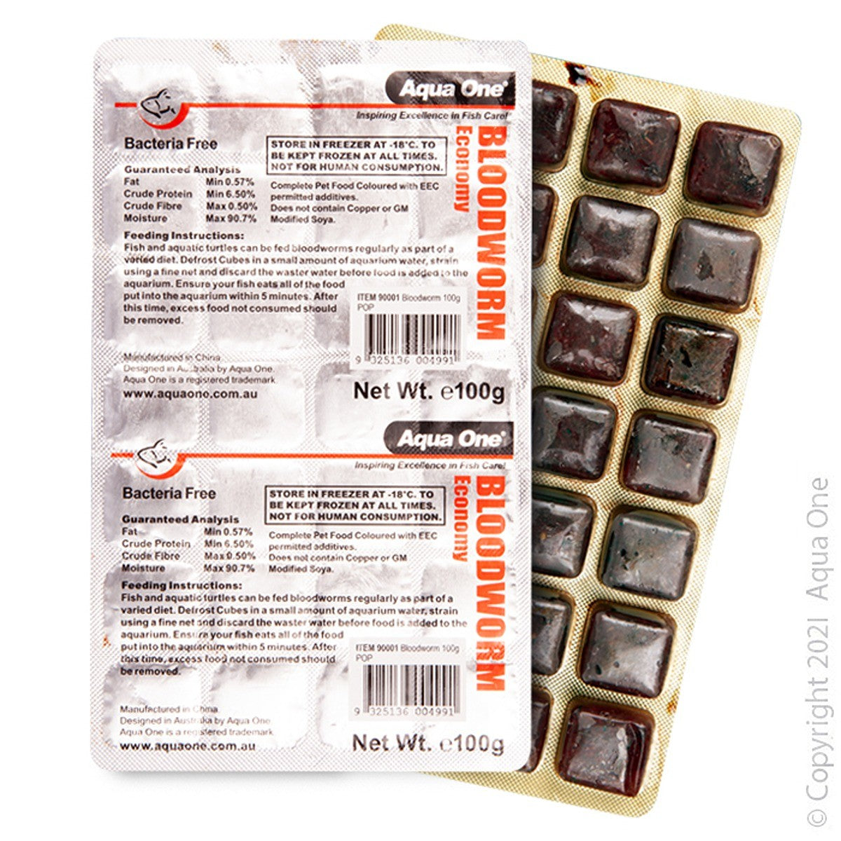 Aqua One Frozen Bloodworms