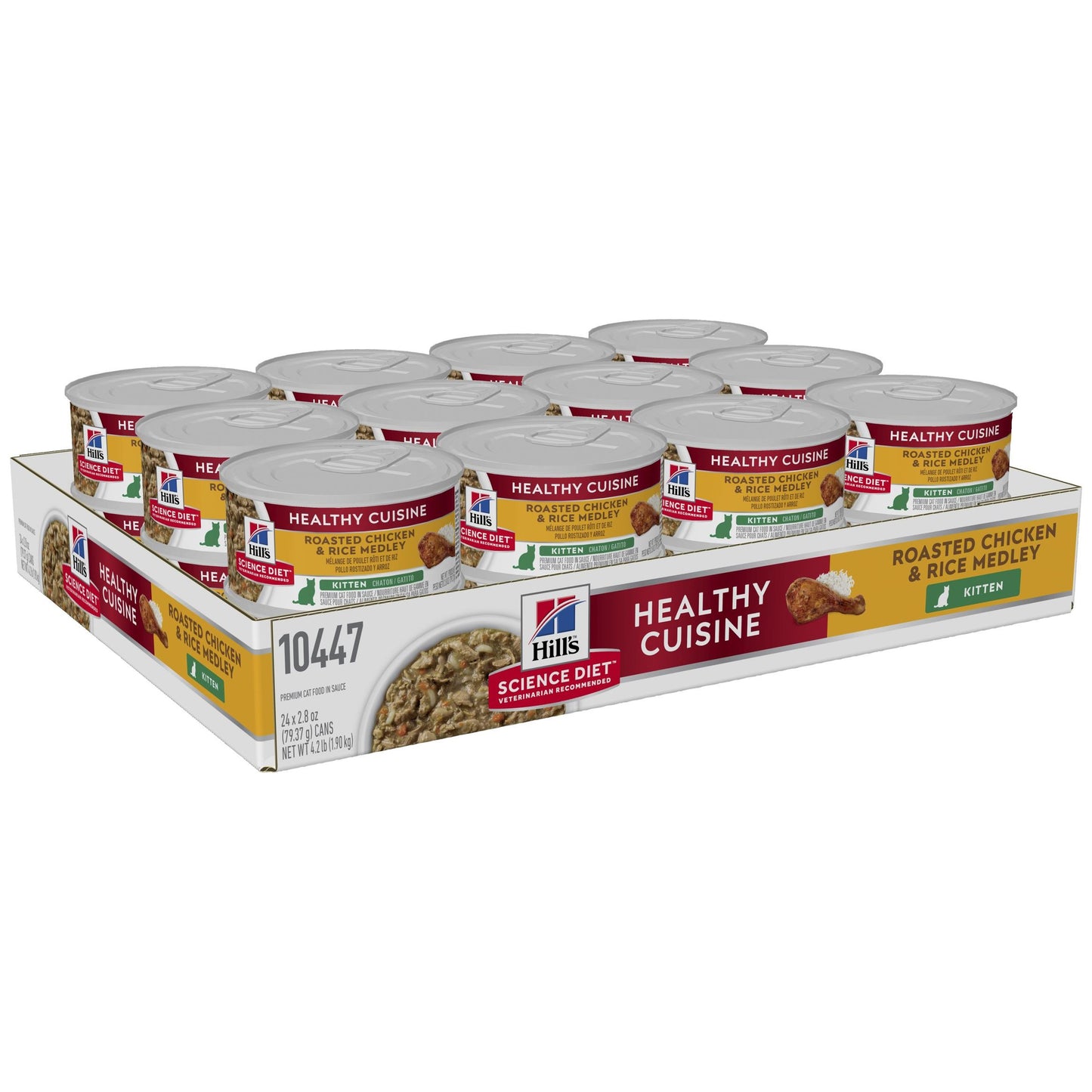 Hill's Science Diet Kitten Healthy Cuisine Chicken & Rice Wet Cat Food