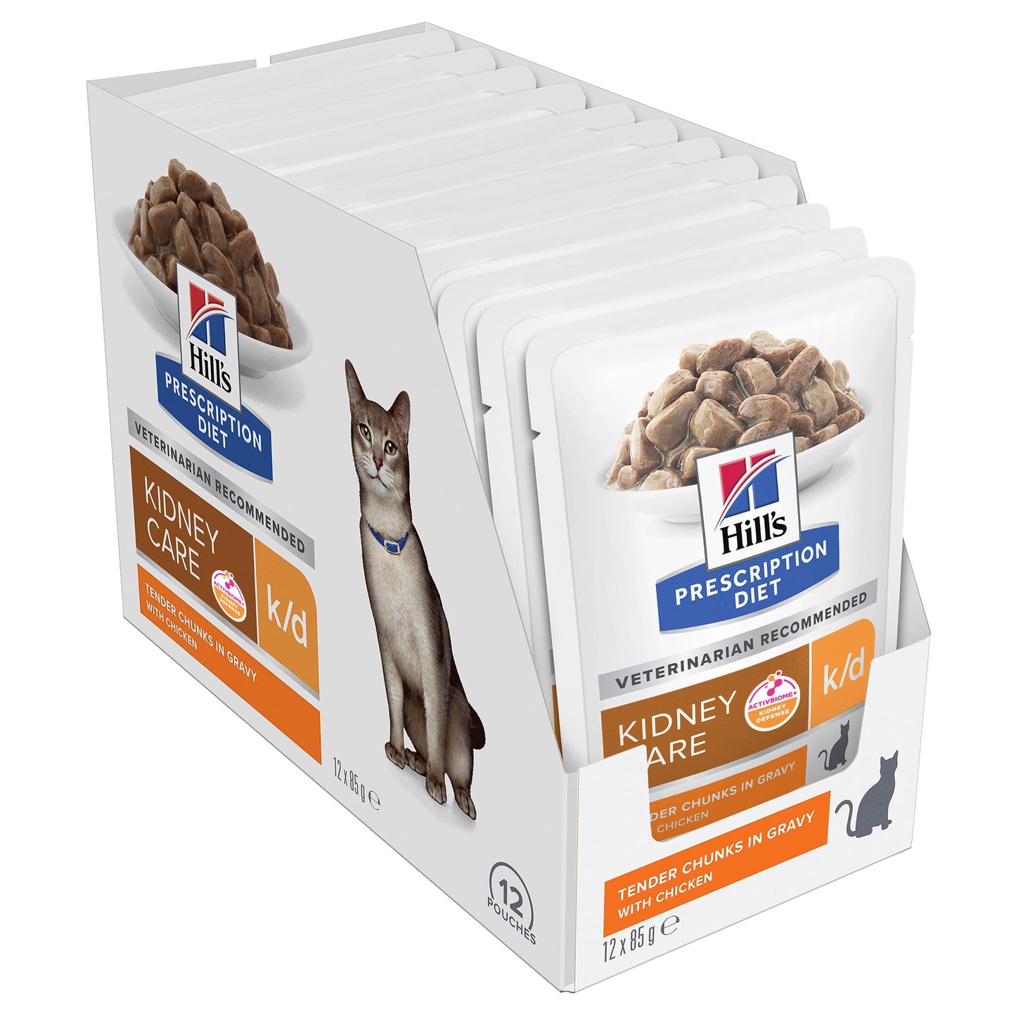 Hill's Prescription Diet k/d Kidney Care Chicken in Gravy Wet Cat Food