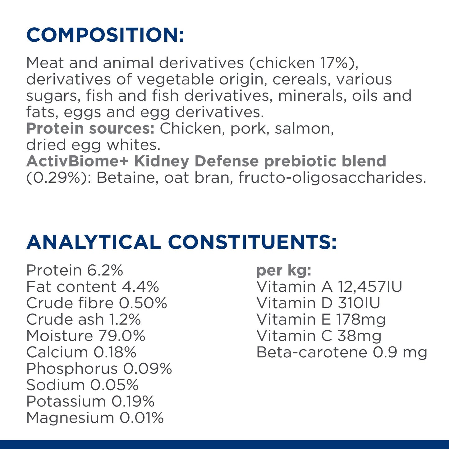 Hill's Prescription Diet k/d Kidney Care Chicken in Gravy Wet Cat Food