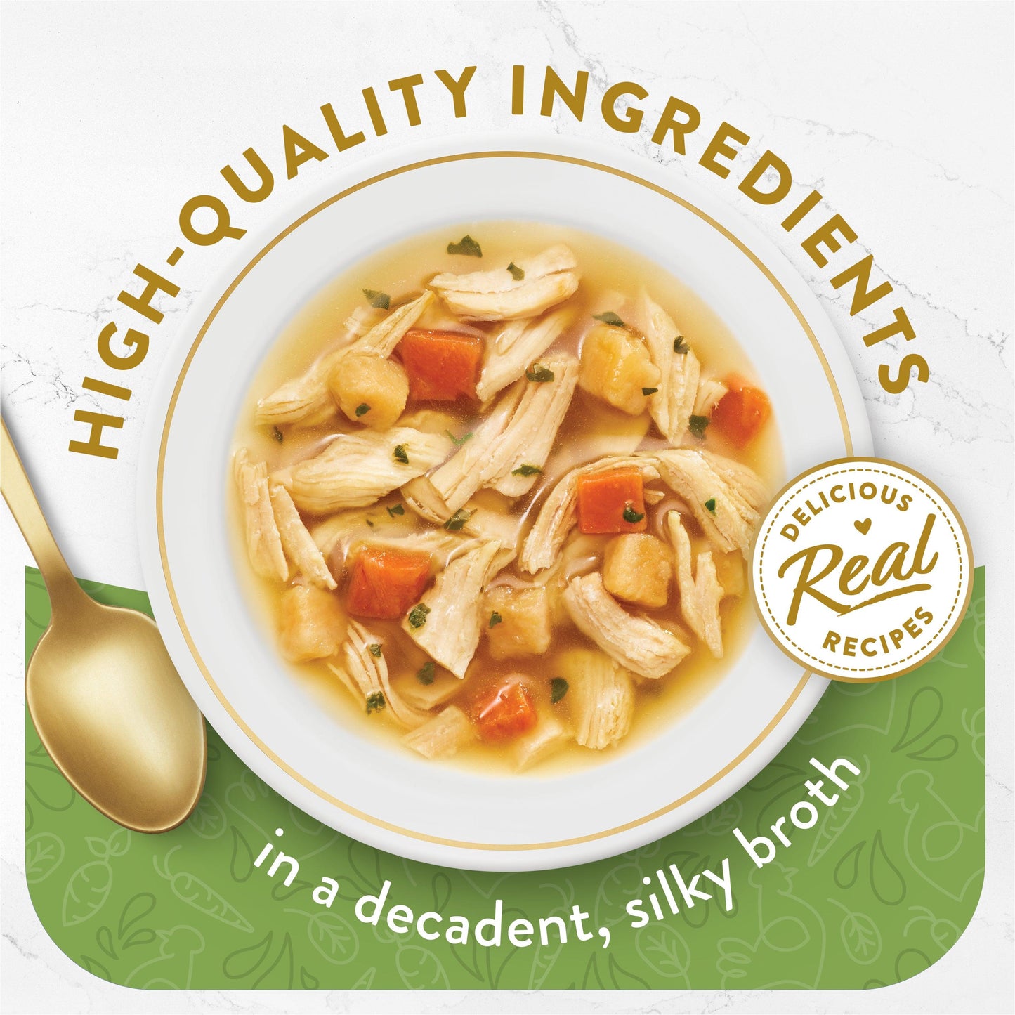 Fancy Feast Classic Broths Chicken & Vegetables Wet Cat Food